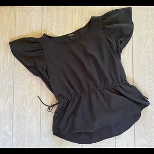 Express Cinched Peplum top